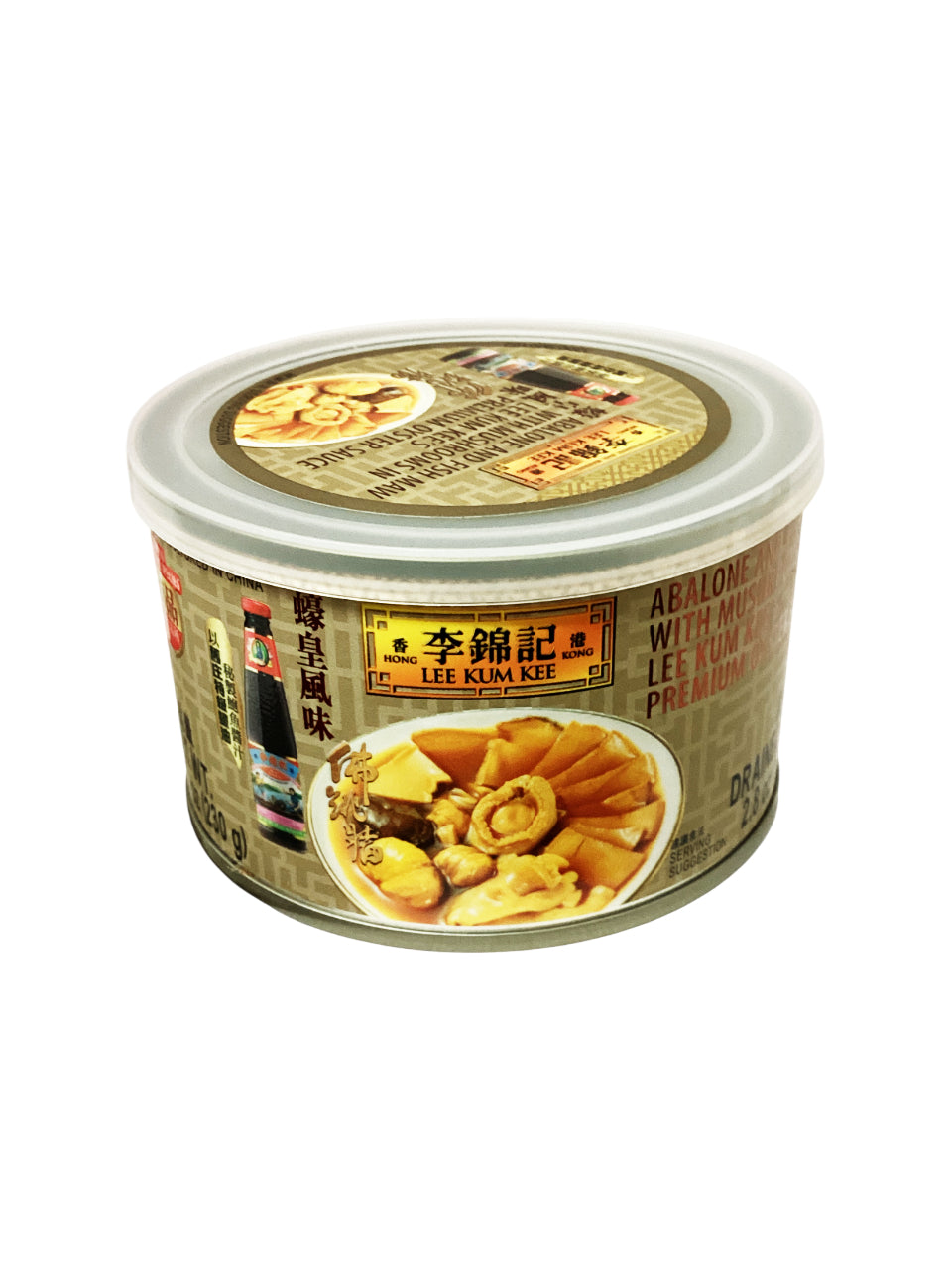 Lee Kum Kee Abalone and Fish Maw with Mushrooms in Premium Oyster Sauce 李锦记 蠔皇风味佛跳牆 8.1oz