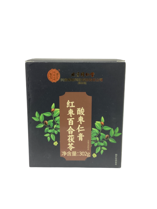 北京同仁堂 红枣百合茯苓酸枣仁膏 302g