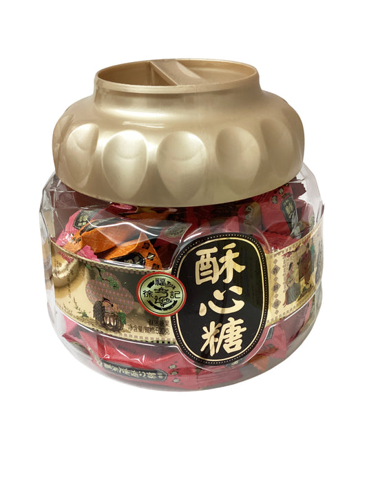 HSU FU CHI Crispy Candy (Black Sesame/ Cashew Nut / Peanut / Coconut Flavor) 徐福记酥心糖 18.34oz