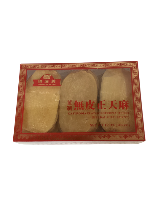 Gastrodia Rhizome (Rhizoma Gastrodiae) - 天麻片 (tiān má piàn)