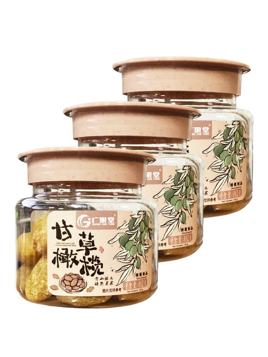 广果堂 甘草橄榄 Licorice Olive 162g | GUANG GUO TANG