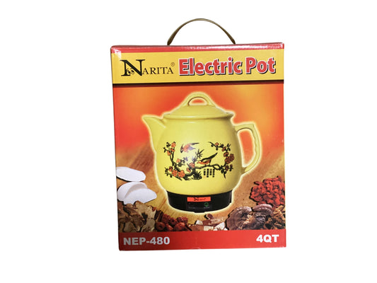 Narita 4QT Electric Herbal Medicine Pot 电子自动煎中药壶 智能煎药 自动保温 全自动煎药壶 4QT