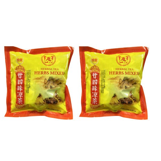 廿四味凉茶 Twenty-Four Herbal Tea ｜ Herbal Tea Herbs Mixed 4.24oz