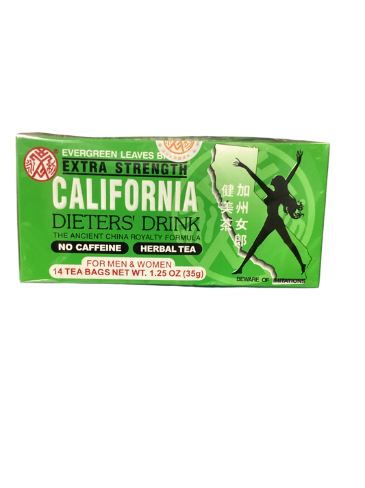 Evergreen Leaves California Dieter's Drink Extra Strength Tea 加州女郎健美茶