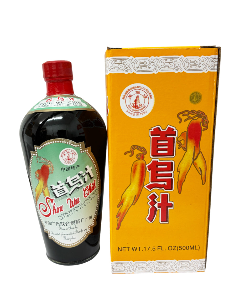 Shou Wu Chih Tonic 羊城 首乌汁