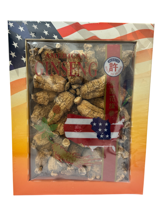 Hsu's American Ginseng 111-8 许氏美国花旗参 圆短大号 8oz