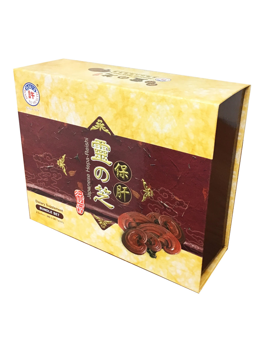 Hsu's Japanese Hepa-Reishi Bundle Set 許氏牌 靈芝保肝