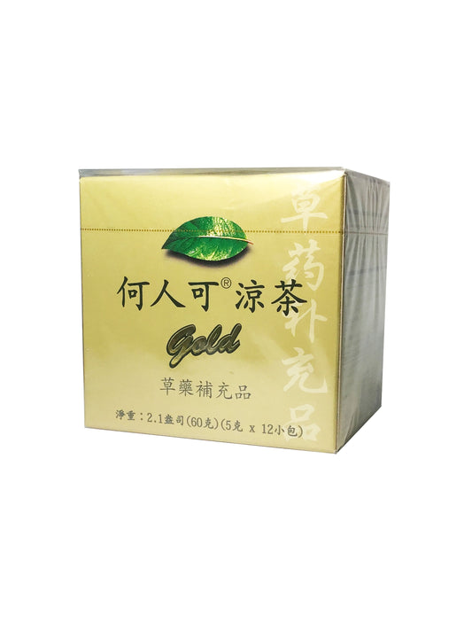 Ho Yan Hor Herbal Tea (5g x 12 Sachets) 何人可凉茶 (5克 x 12 小包)