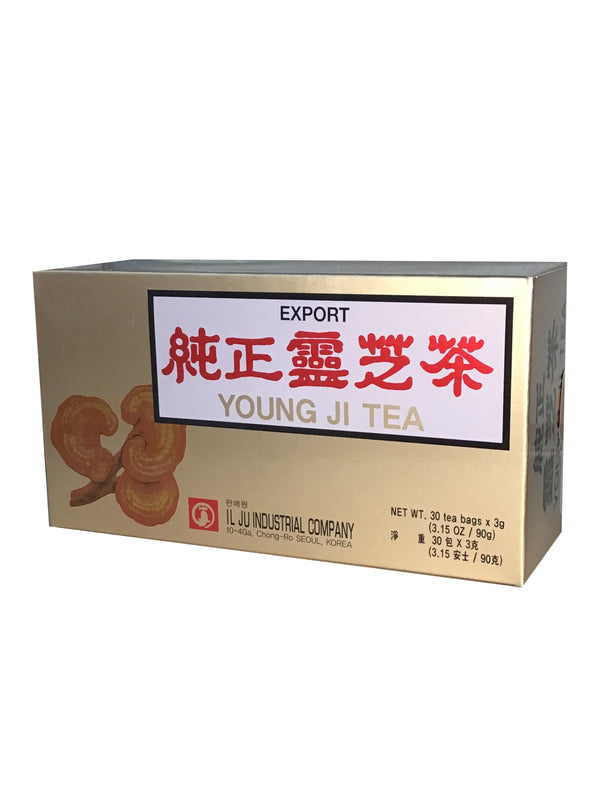Young Ji Tea Reishi Mushroom Tea 纯正灵芝茶