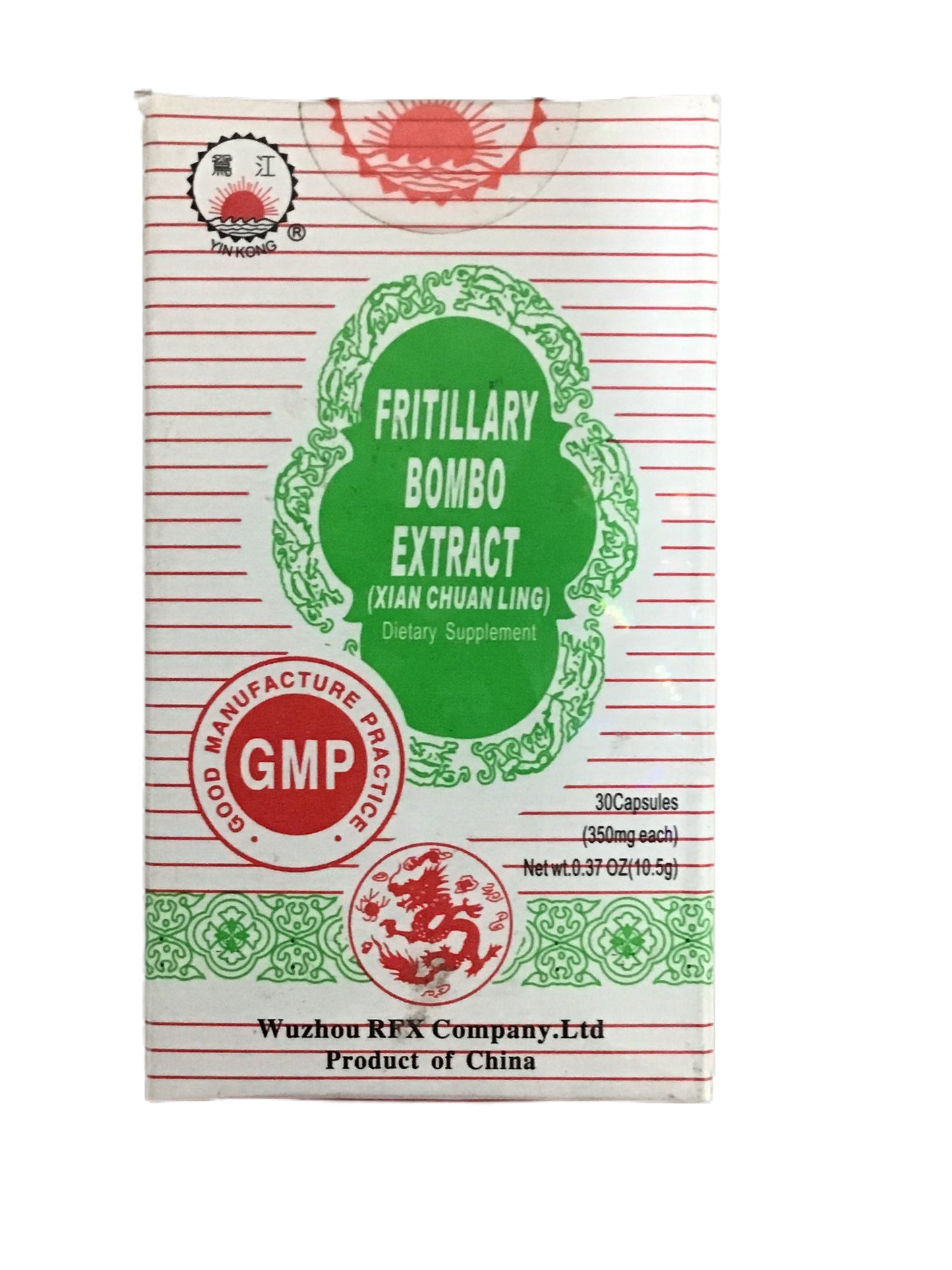 YINKONG 鸳江 Fritillary Bombo Extract  特效仙喘灵