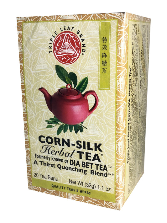 Triple Leaf Brand Corn-Silk Herbal Tea (Dia Bet Tea) 特性降糖茶