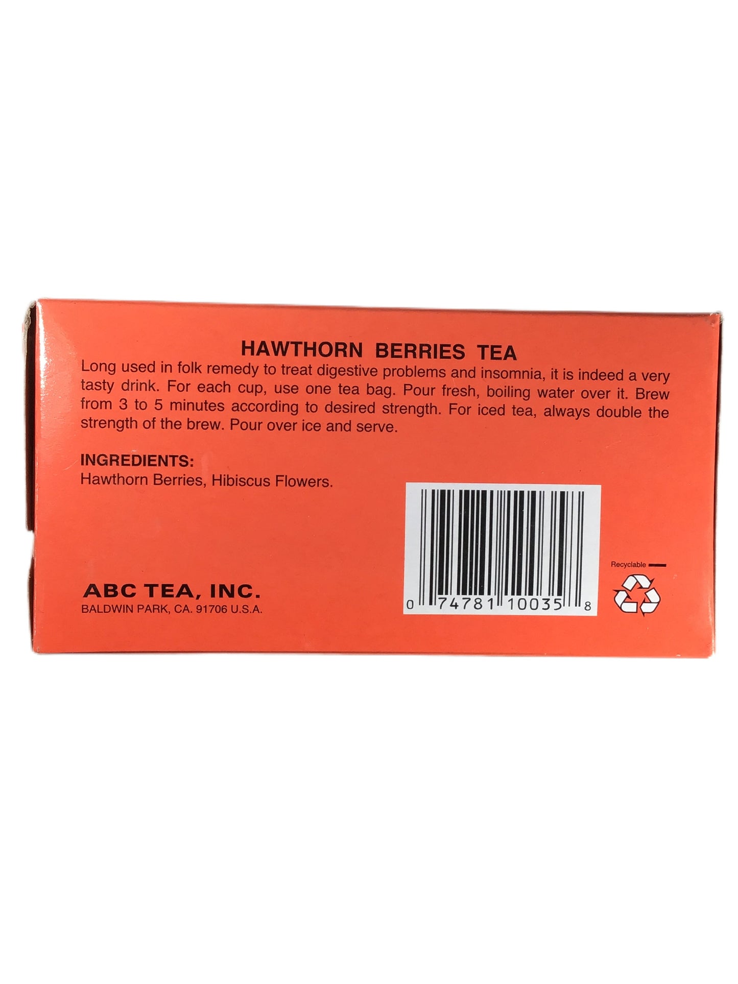 Hawthorn Berries Tea- 山楂茶