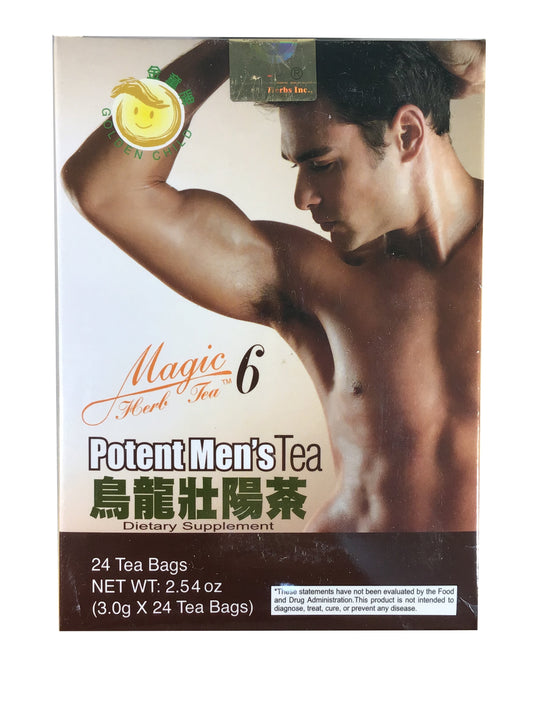 Magic Herb Tea 6: Potent Men's Tea 金童牌 乌龙状阳茶