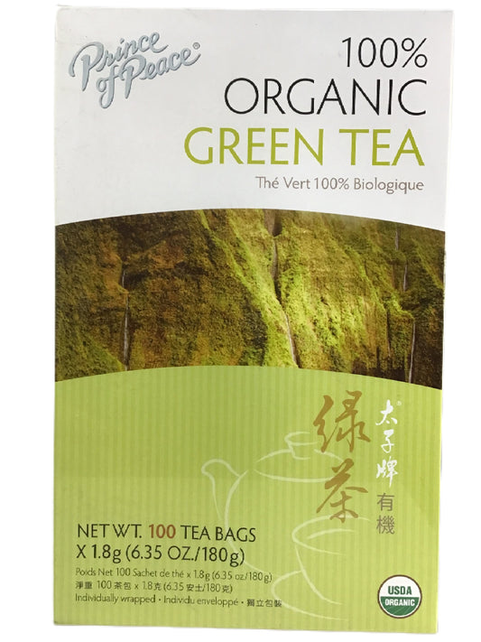Prince Of Peace Organic Green Tea Bags 太子牌 有机绿茶
