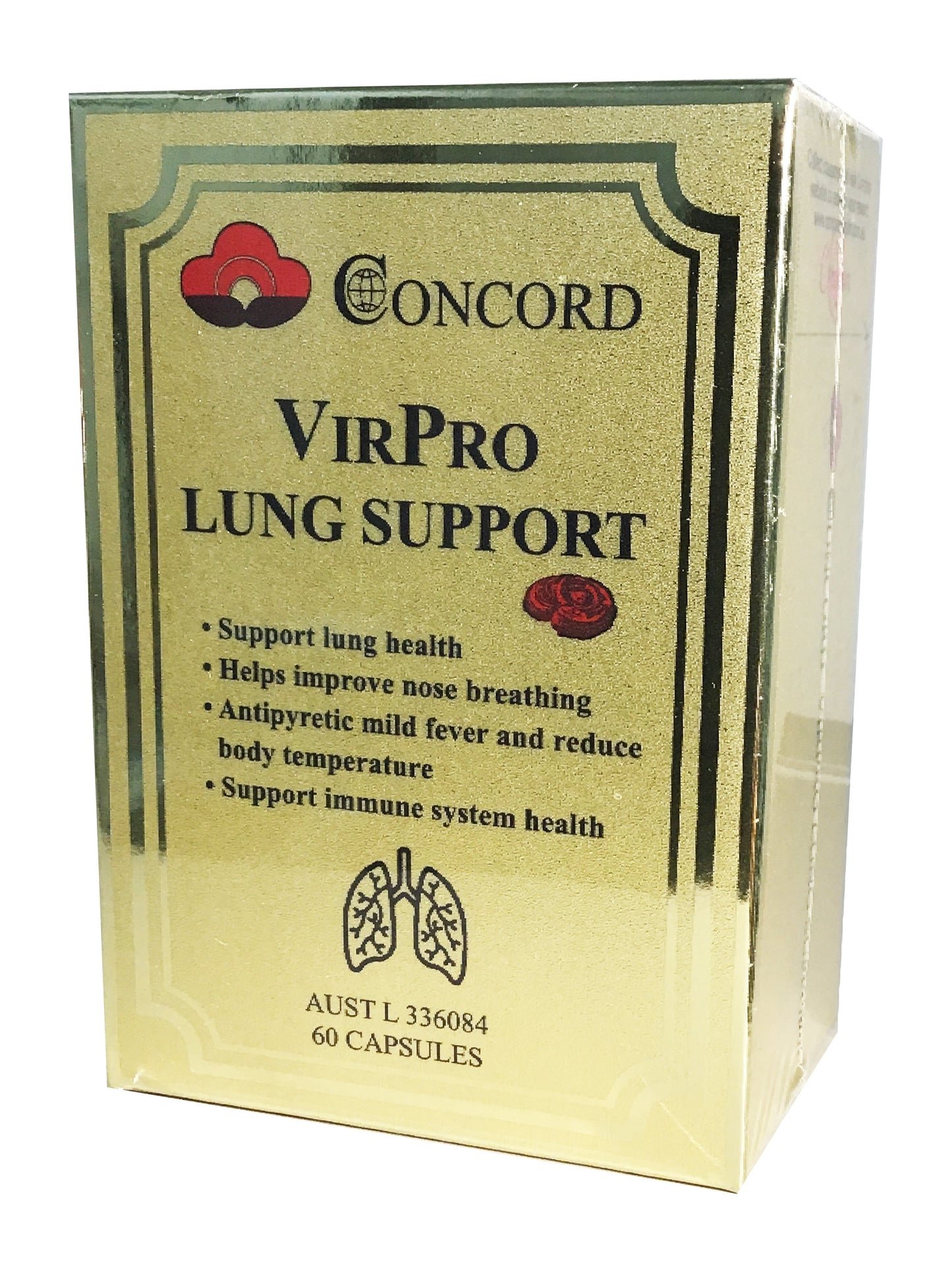 Concord VirPro Lung Support 60 Capsules