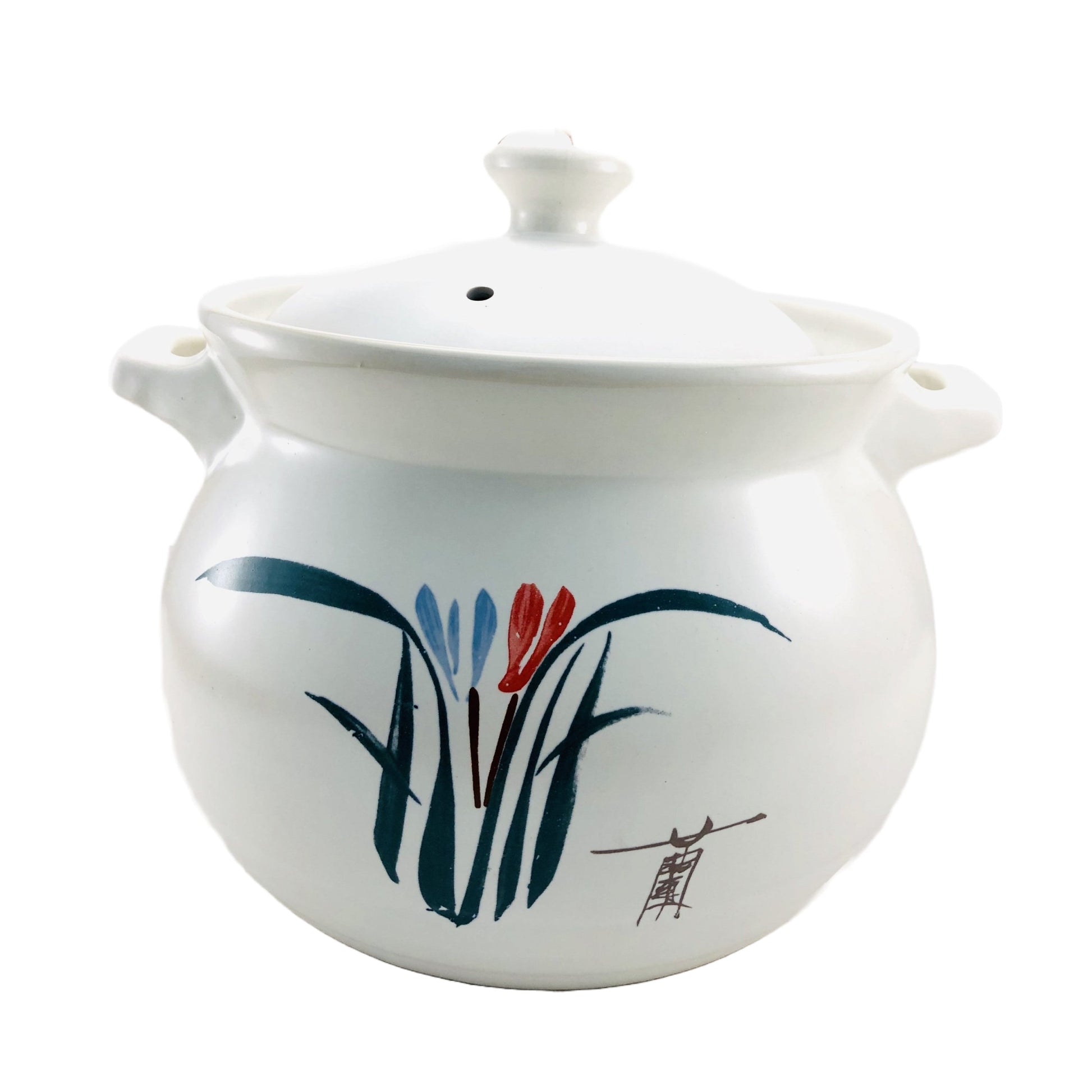 chinese ceramic plant pots Ceramic Soup Pot 陶瓷熬汤锅 7500 ml / Black