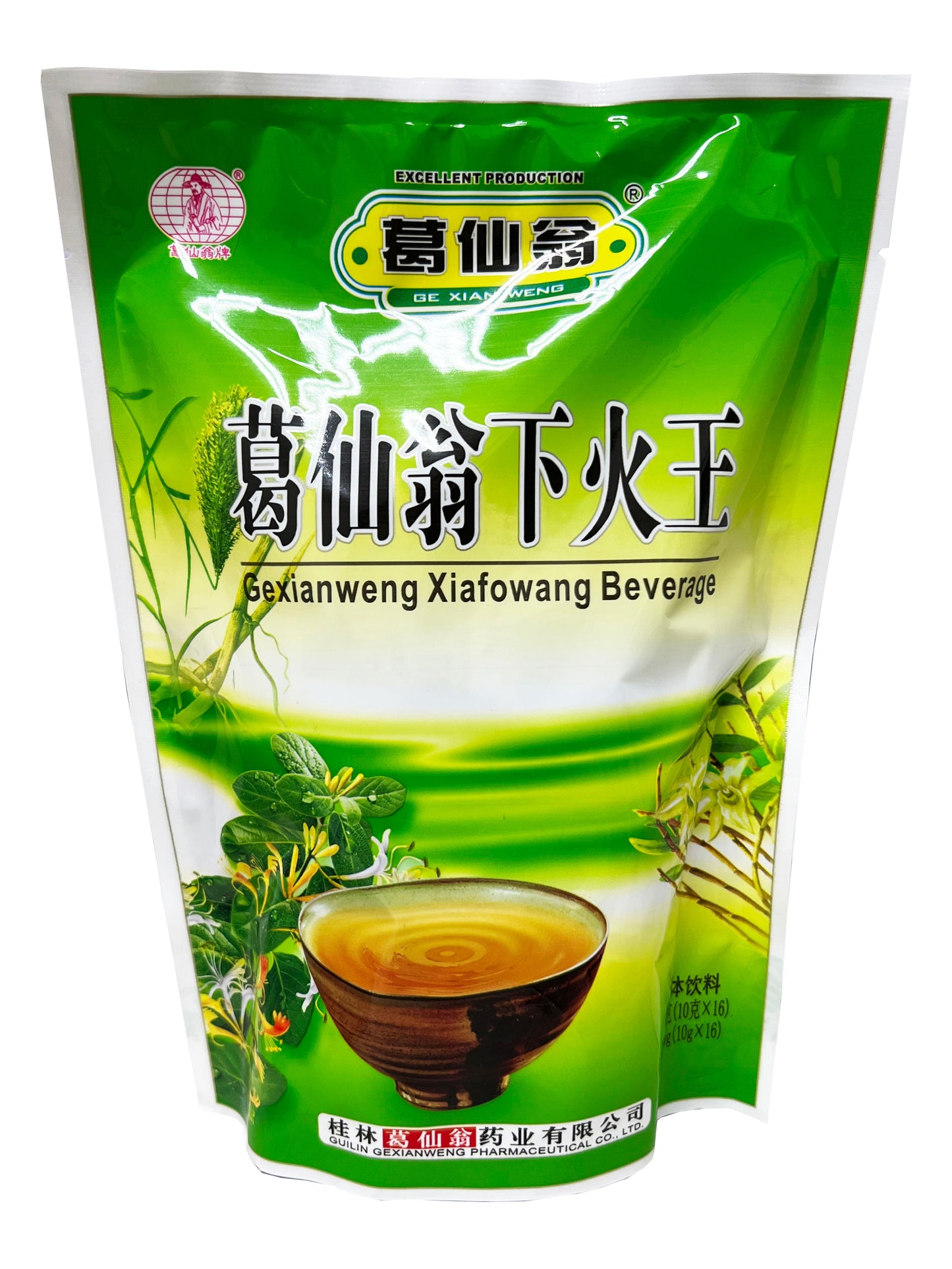 Gexianweng 葛仙翁 Xiafowang Beverage 下火王