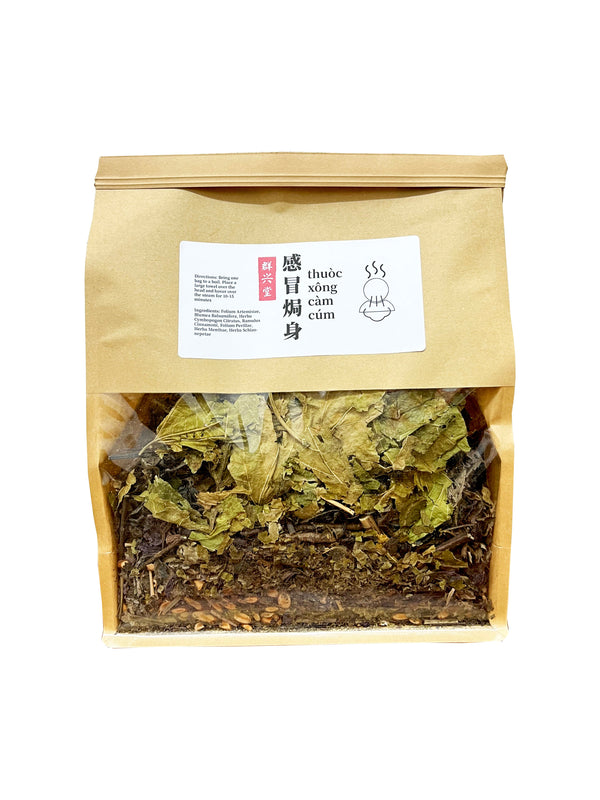 Herbal Steam for Flu and Colds