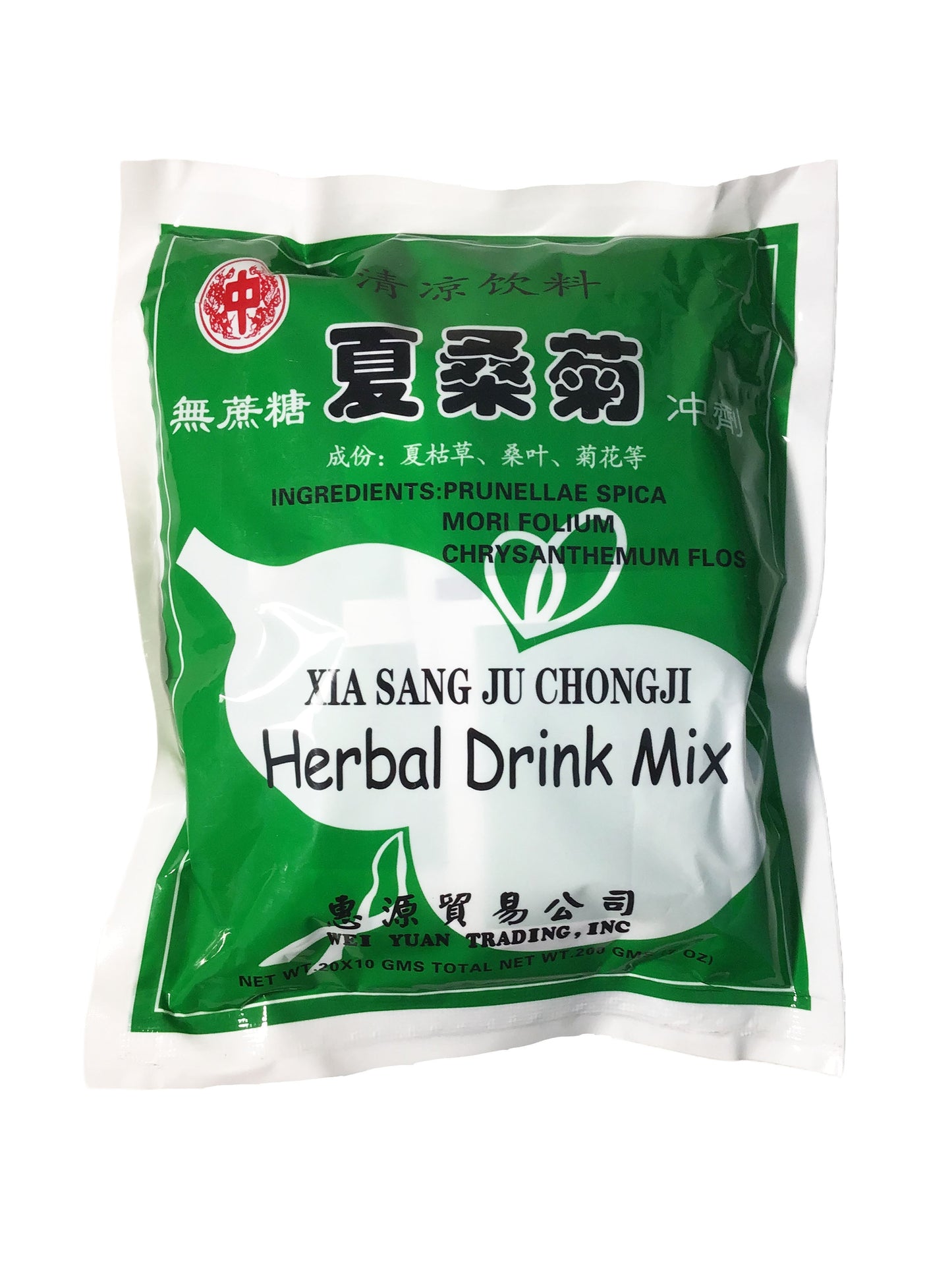 Xia Sang Ju Chong Ji Herbal Drink Mix (20 bags) - 中牌 夏桑菊冲剂 (20包)