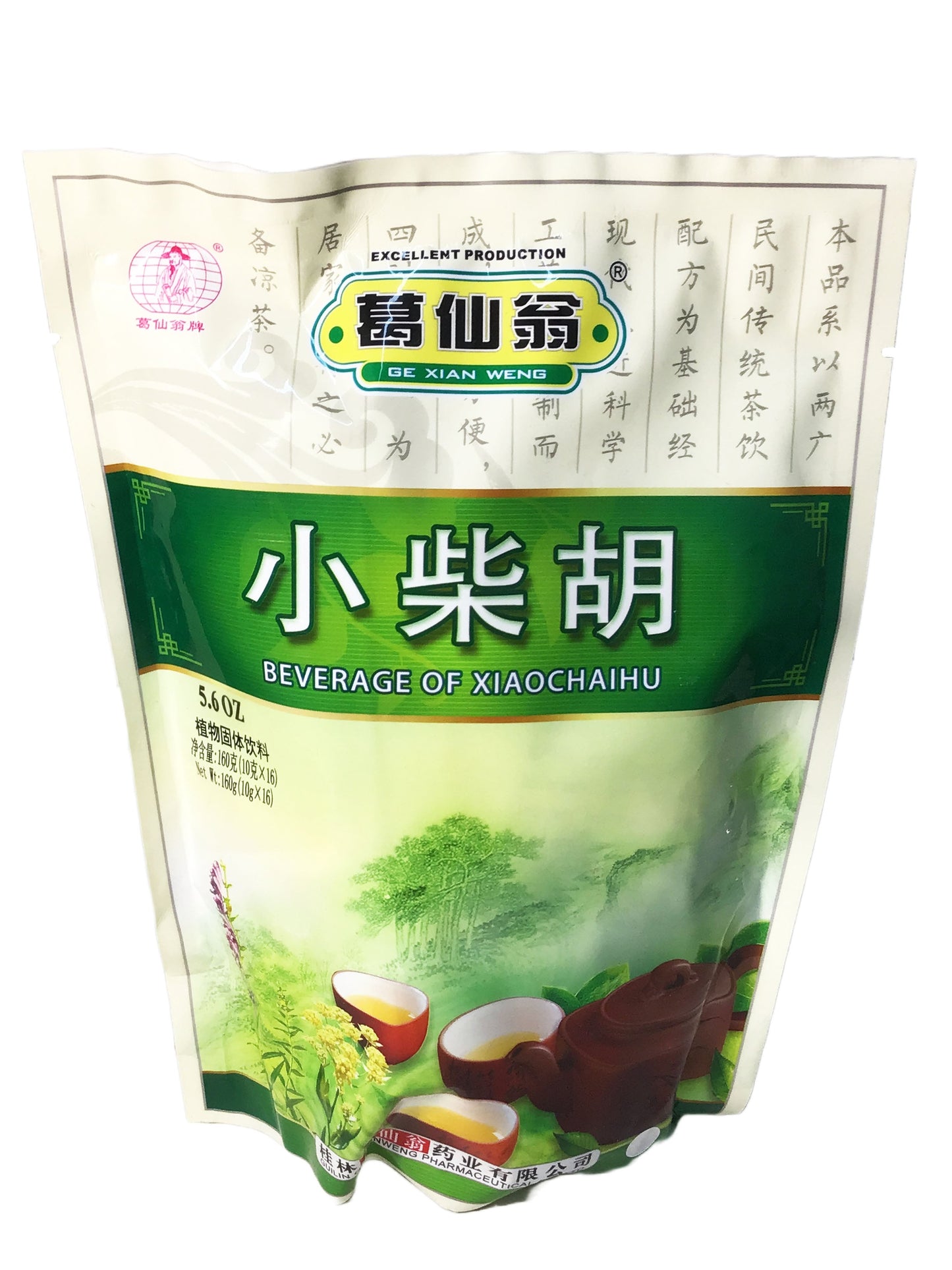 Beverage of Xiao Chai Hu (10 grams x 16 bags) 葛仙翁 小柴胡 (10克 x 16包)