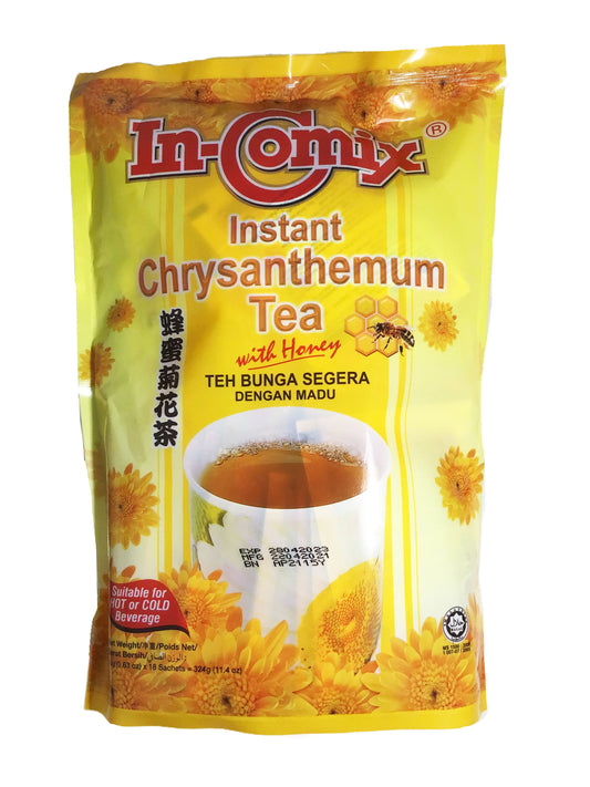 Instant Chrysanthemum Tea With Honey 即溶蜂蜜菊花茶, 18 Sachets