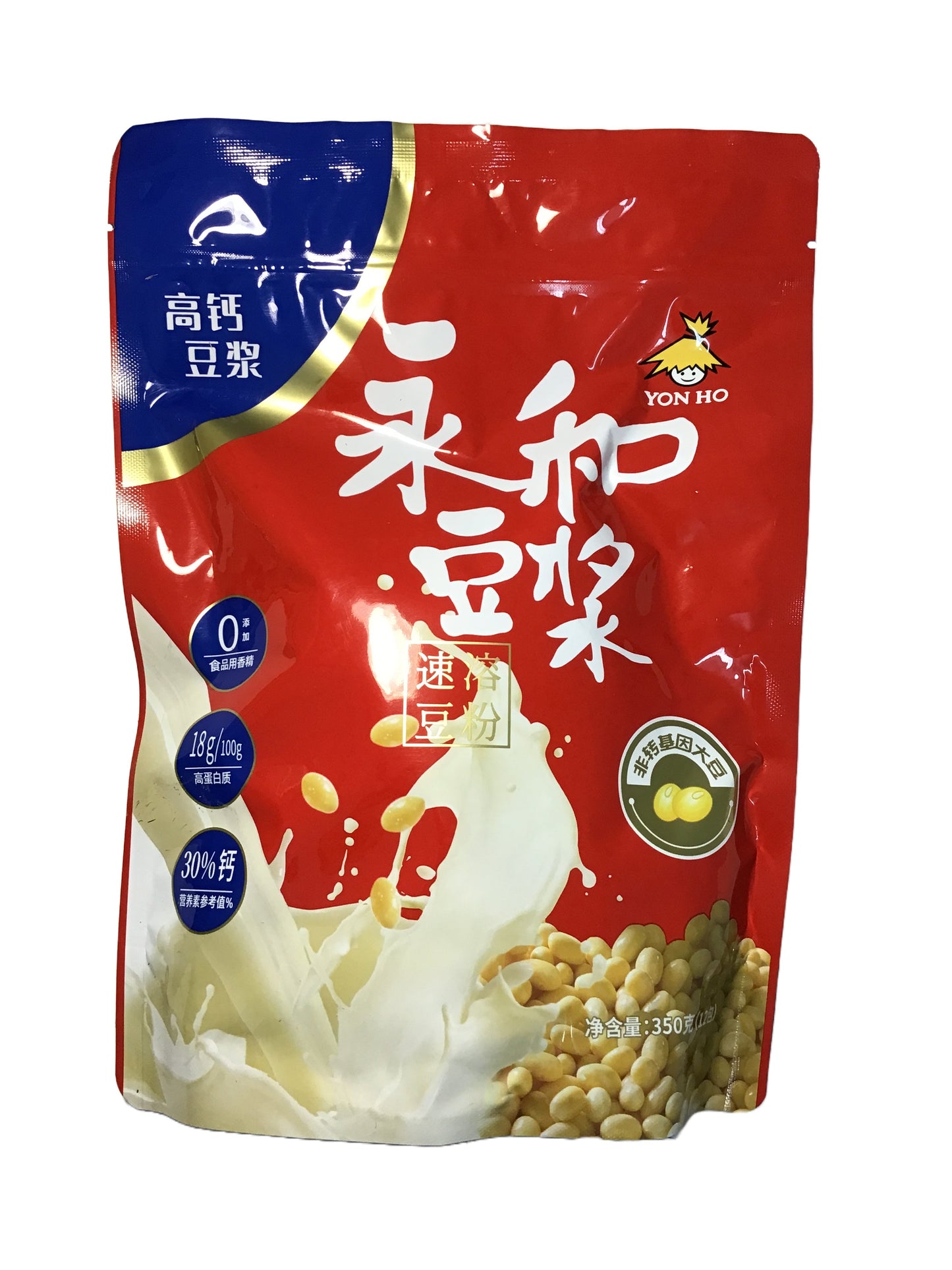 Yon Ho Soybean Powder (Calcium Carbonate) 永和 高钙豆浆粉 (12 sachets) 350g