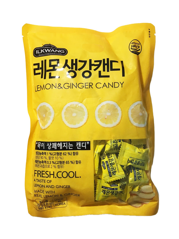 ILKWANG Lemon and Ginger Candy 檸檬薑糖