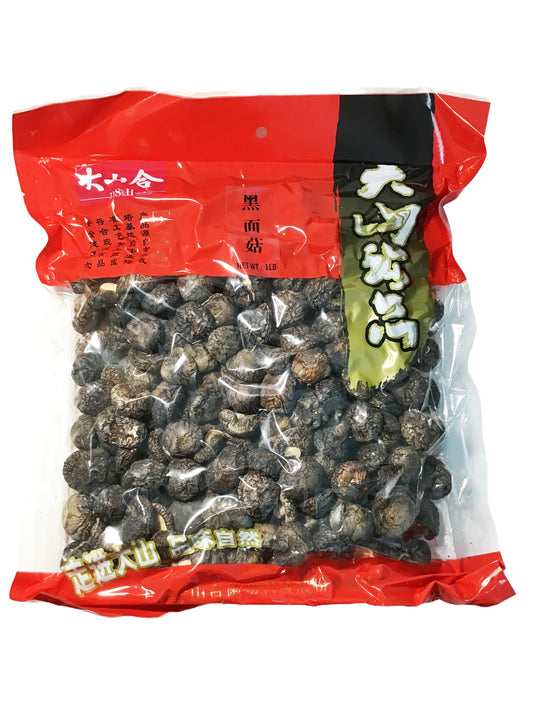 Black Surface Dried Mushrooms 黑面菇 1LB