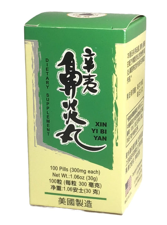 Xin Yi Bi Yan (100 Pills) 老威 辛夷鼻炎丸 (100 粒)