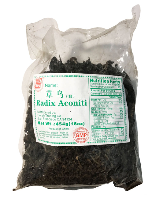 Wild Aconite Root (Radix Aconiti Kusnezoffii Preparata) - 制草乌 (Zhi Cao Wu)