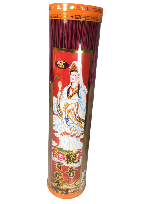 Sandalwood Joss Incense Sticks for Guanyin - 32cm 观音贡檀香 微烟