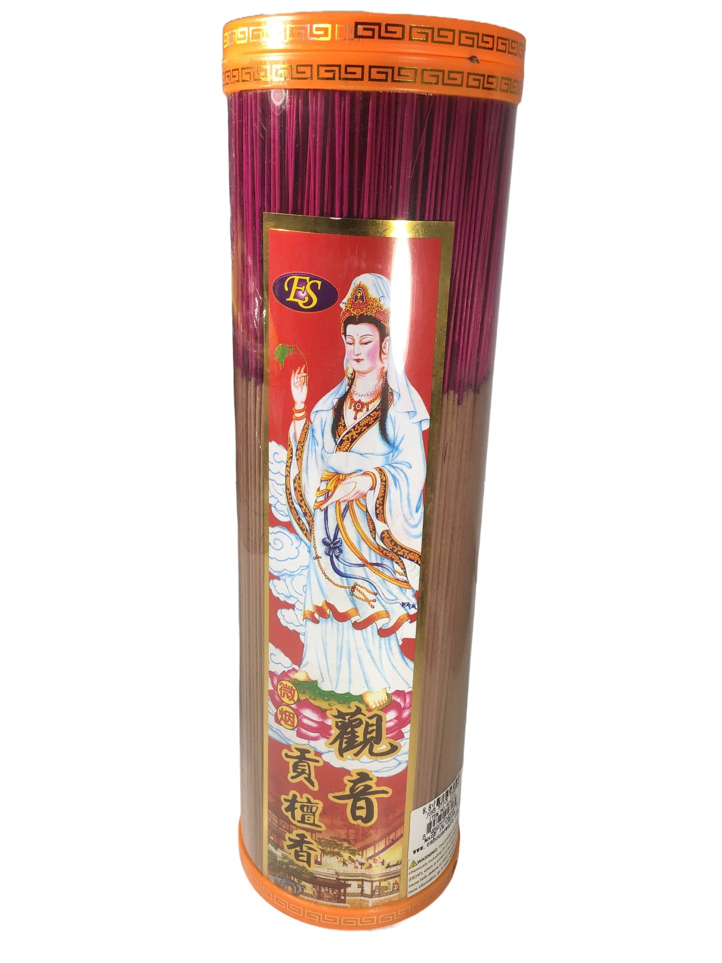 Sandalwood Joss Incense Sticks for Guanyin - 观音贡檀香 微烟