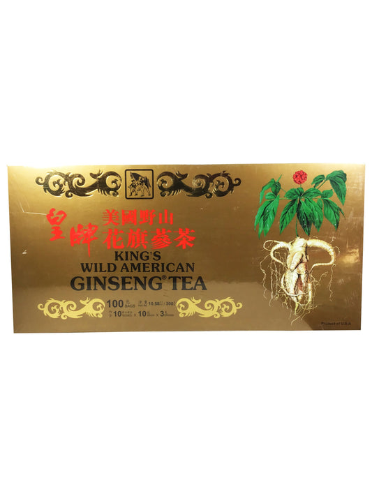 KING'S Wild American Ginseng Tea 美国野山皇牌花旗蔘茶