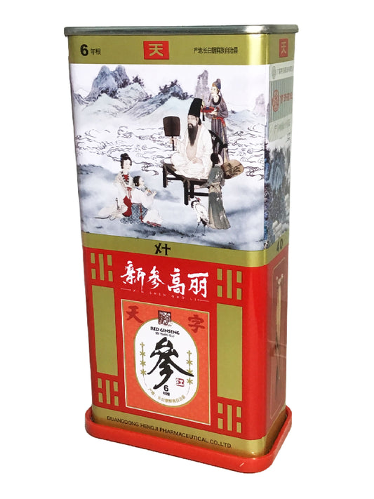 XinShen GaoLi Red Ginseng 6 Years Old (Heaven-40) 新参高丽6年根 (天-40枝)