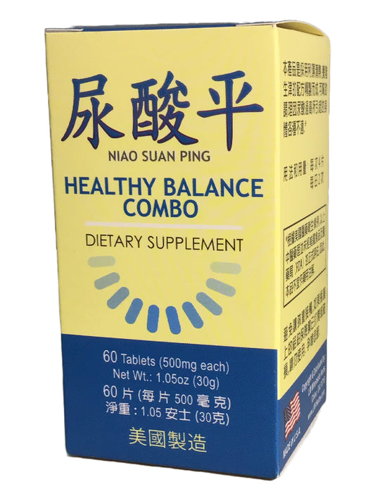 Healthy Balance Combo - 老威牌 尿酸平 60 Tablets