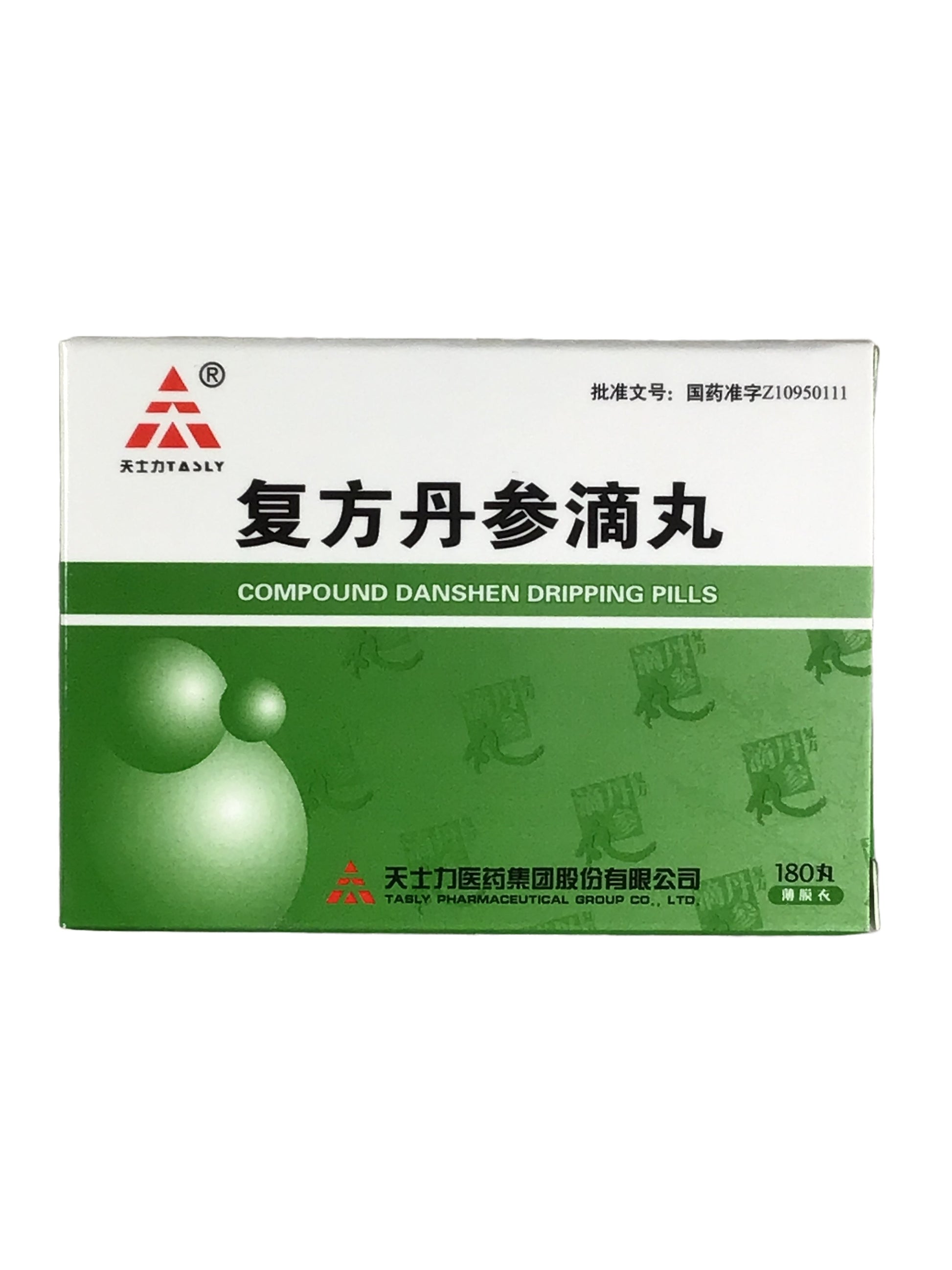 TASLY Compound Danshen Dripping Pills 天力士 复方丹参滴丸