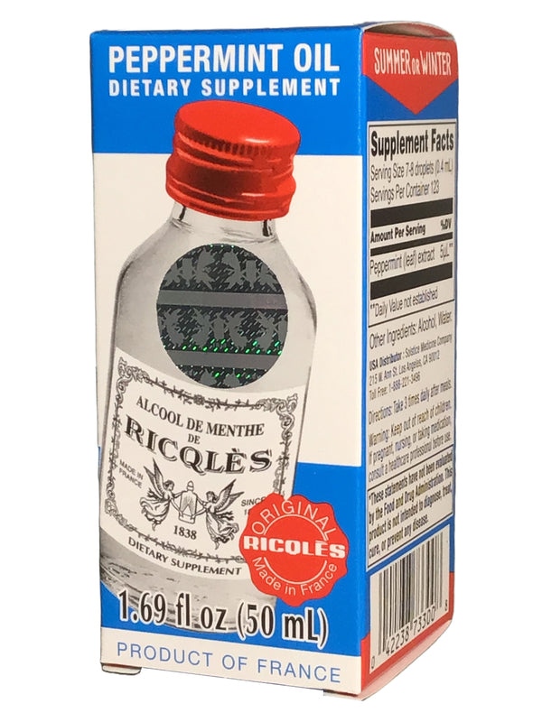 Ricqlès Peppermint Oil - Dietary Supplement
