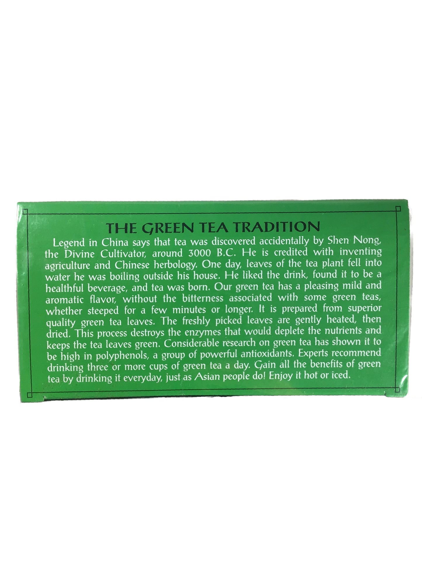 Triple Leaf Brand Green Tea 绿茶