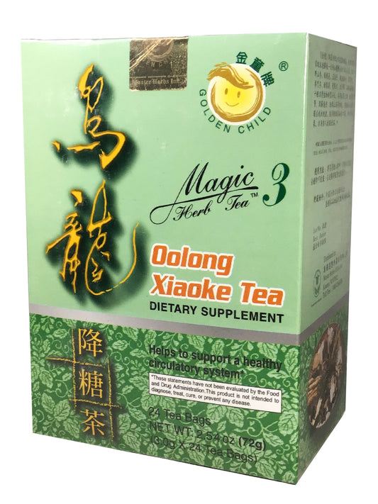 GOLDEN CHILD Oolong Xiaoke Tea (Blood Sugar Tea) 金童牌 乌龙降糖茶