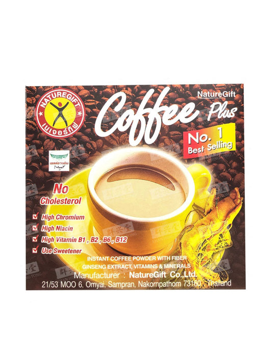Instant Coffee With Fiber Ginseng Extract, Vitamins & Minerals 人参咖啡