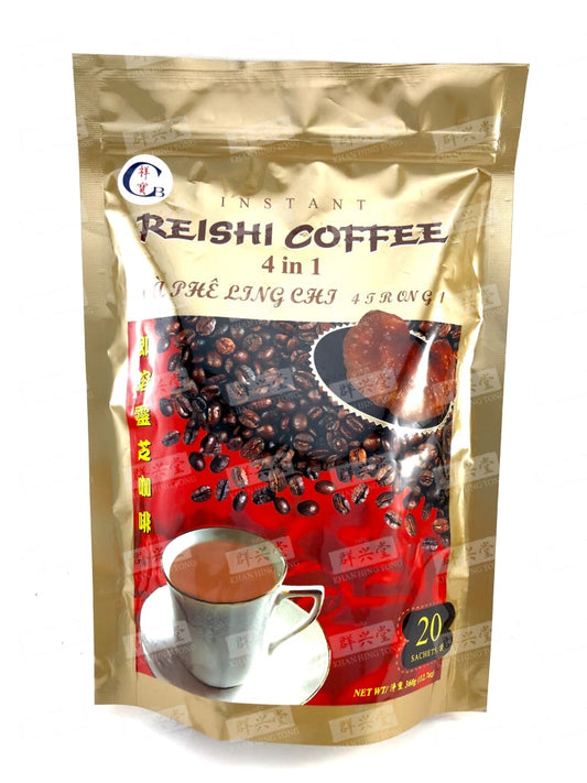 Instant Reishi Coffee 4 in 1 灵芝咖啡