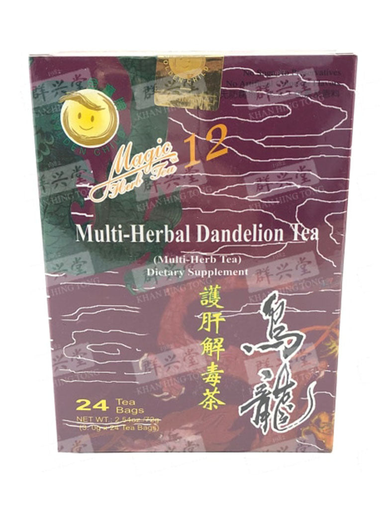 Multi-Herbal Dandelion Tea 护肝解毒茶 乌龙